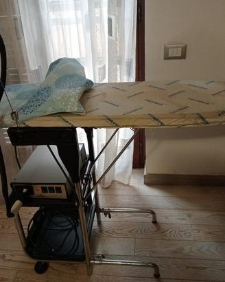 Tavola da stiro con caldaia 