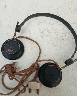 cuffie radio Safari vintage