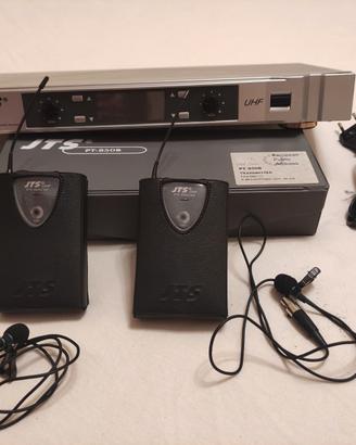 JTS US-US-902D SISTEMA+RADIOMICROFONI JTS PT-850B