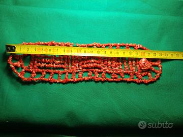 bracciale tibetano con Corallo 