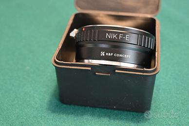 Anello adattatore Nikon F to Sony E-Mount