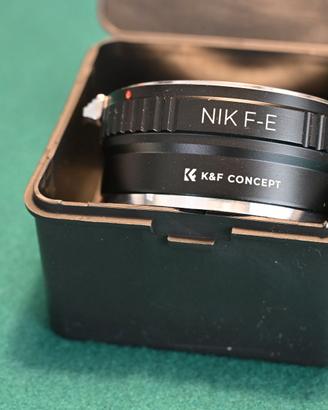 Anello adattatore Nikon F to Sony E-Mount