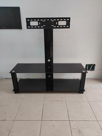 Mobile porta TV da salotto in vetro temperato