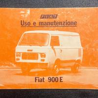 libretto uso e manut fiat 900E ed 1983