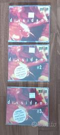 Pearl Jam Dissident x 3 maxi cds collectors raro