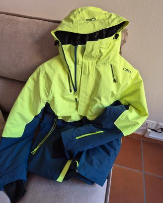 Giacca e pantalone da neve tg 48 marca CMP .