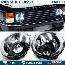 COPPIA FARI LED Anteriori per Range Rover Classic