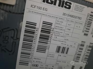congelatore IGNIS
