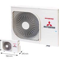 Climatizzatore Mitsubishi Unità Esterna + 2 Split