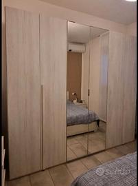 CAMERA DA LETTO MATRIMONIALE COMPLETA MODERNA 