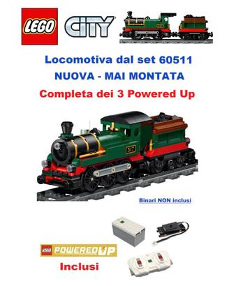 LEGO - Locomotiva da 60511 CON Powered UP NUOVA