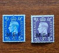 1943 – OCCUPAZIONE INGLESE CON SOVRASTAMPA M.E.F.