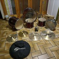 Batteria Peace Elevation rosso