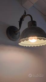 Lampada da parete Clayre & Eef 15x26x24 cm