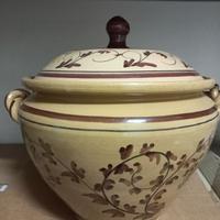 recipiente e boccale in creta