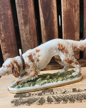CAPODIMONTE VOLTA Cane da caccia setter d