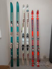 Sci Vintage Rossignol, Dynamic, Blizzard 