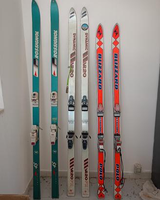 Sci Vintage Rossignol, Dynamic, Blizzard 