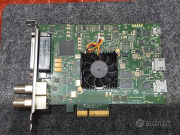 blackmagic Decklink Studio 4k scheda acquisizione 