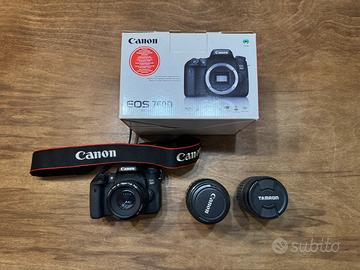 Canon EOS 760D + obiettivi