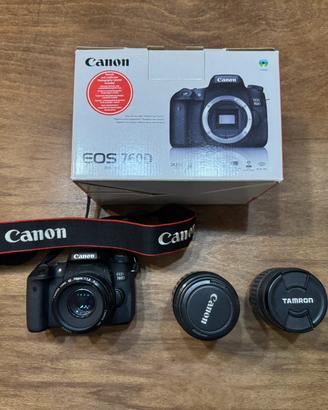 Canon EOS 760D + obiettivi