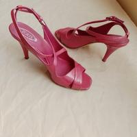 TOD'S sandali n.37 in pelle, Made in Italy