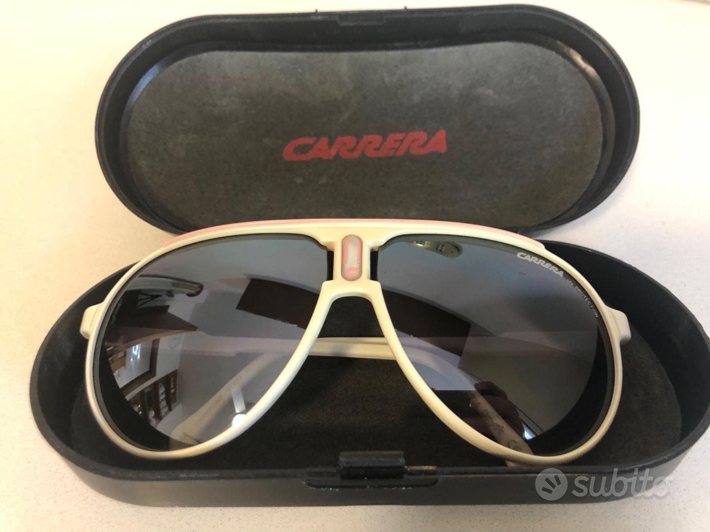 Carrera hot sale occhiali bianchi