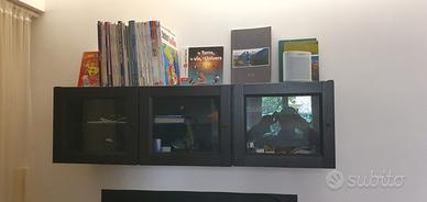 Pensile IKEA BILLY con ante a vetro