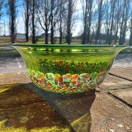 MURANO   Catino vetro " Millefiori"