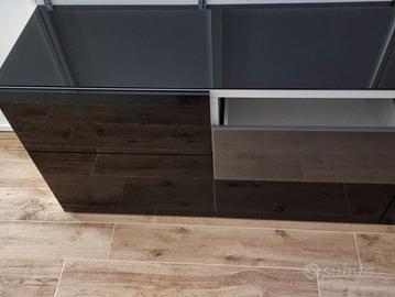 IKEA mobili nero laccato