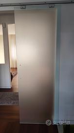 Porta scorrevole a vetro 