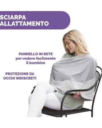 Sciarpa allattamento Chicco boppy