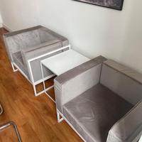 SET POLTRONE CON TAVOLINO DESIGN