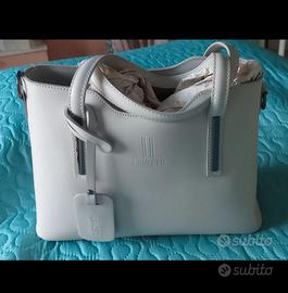 Borsa Lancetti grigio perla 