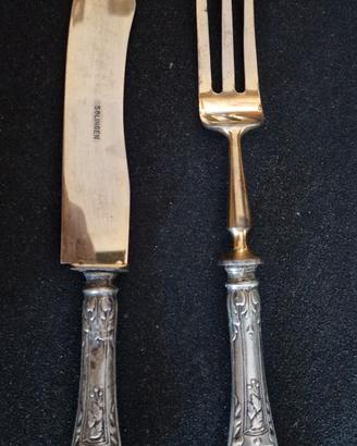 Posate Solingen coppia Forchettone e Coltello 