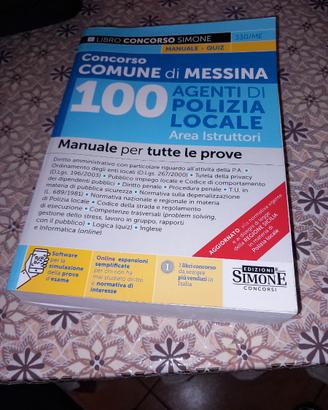 Libro Edizioni Simone concorso polizia locale