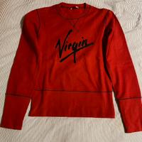 Felpa donna Virgin rossa