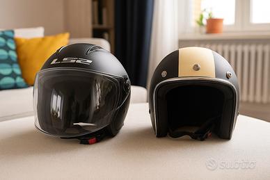 Coppia caschi moto LS2 + BHR – 50€ totalI (S e XL,