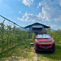 Tenda da tetto + tendalino e pareti