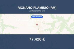 Immobile in asta di 340 m² a Rignano Flaminio