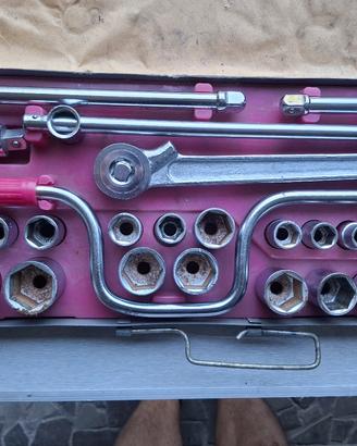 Cassetta attrezzi HERBRAND Van-Chrome d’epoca 