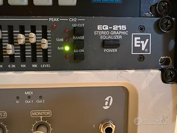 Equalizzatore parametrico Ev