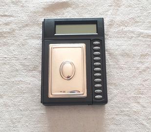Agenda elettronica tascabile con calcolatrice