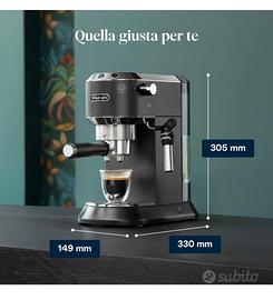 Macchina Caffe’ De’Longhi Dedica Style nera