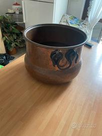 Pentolone  vecchio in rame