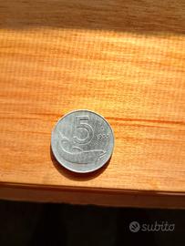 Moneta da 5 lire