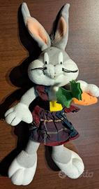 Peluche Bugs Bunny scozzese vintage