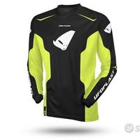 Maglia Motocross UFO Oblivion Nero/Giallo