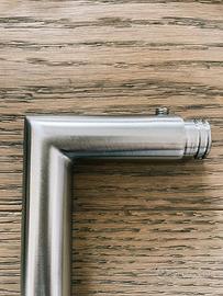 4 Maniglie per finestra FORMANI Basics in Inox sat