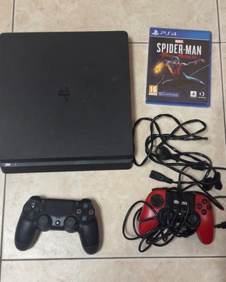 PS4 Slim 500GB 2 Controller Spider-Man